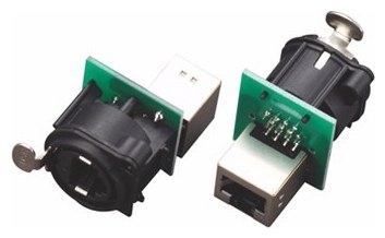 Conector RJ45 a Chasis