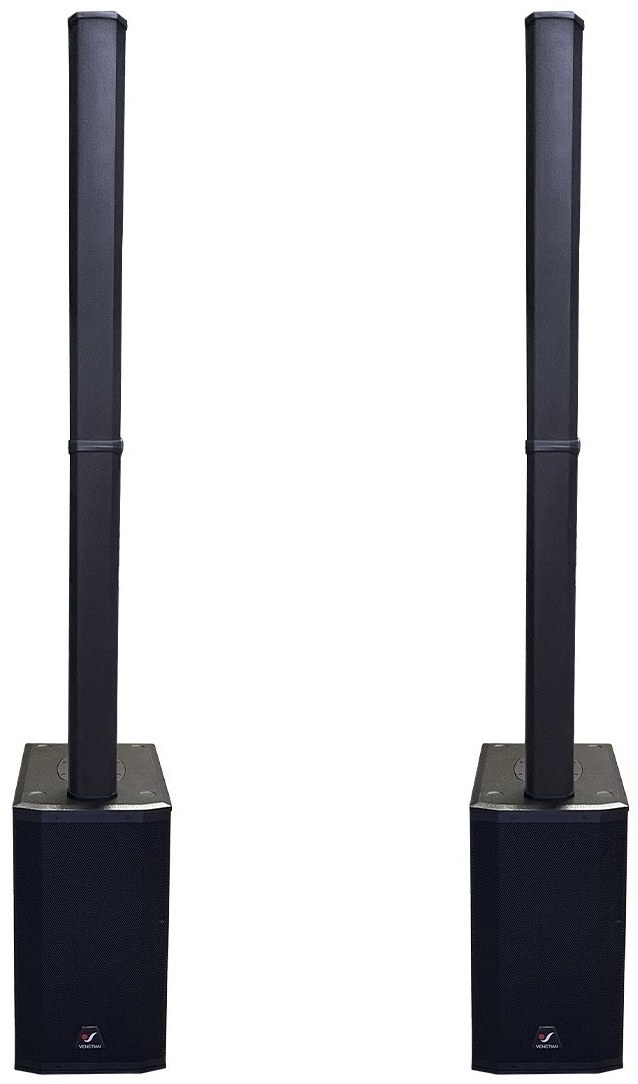 Sistema Line Array 2.1 Portátil