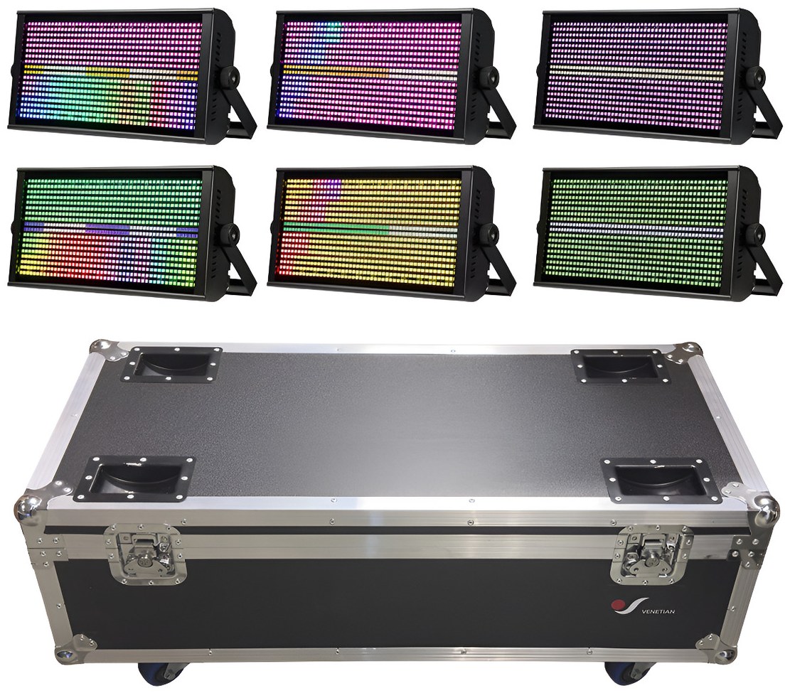 Efecto LED Matrix Estroboscópico 3 en 1